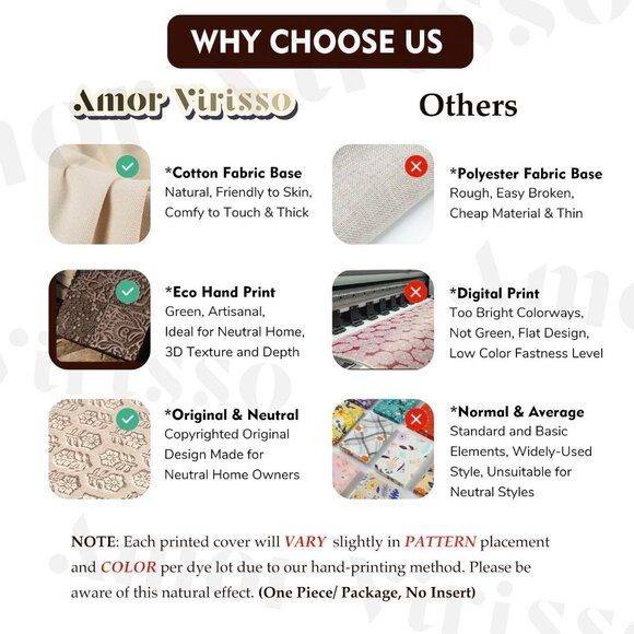 Floral Pillow Couch Decorative Throw Accent Sofa Cloud Cream Covers 18x18 1PC - Picture 4 of 7